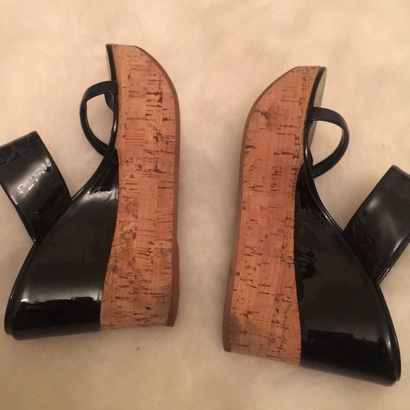 Prada Wedges Size 37.5 - Picture 2 of 3